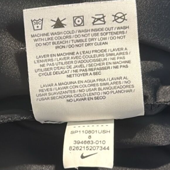 Nike Golf Tour Black Dri Fit Performance Athletic Skort - Picture 16 of 16